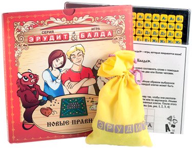 

Настольная игра Биплант Эрудит. Балда (10016)