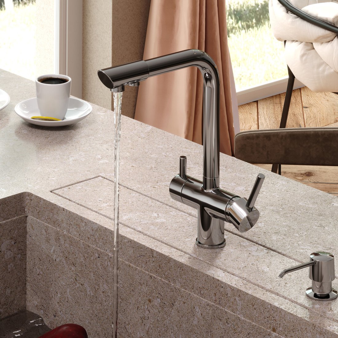 

Смеситель Wasserkraft A8317