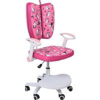 Детское ортопедическое кресло AksHome Pegas (розовый с котятами)