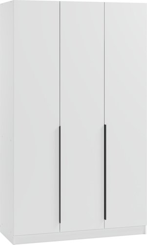 Шкаф распашной Soma Lord Black 120x200 (белый)