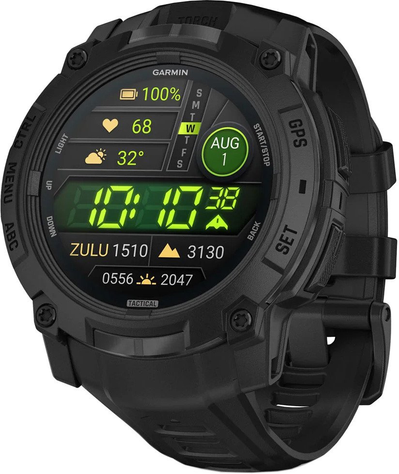 Умные часы Garmin Instinct 3 Tactical Edition 50 мм (черный)