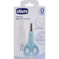 Ножницы маникюрные Chicco 320611027 (голубой)