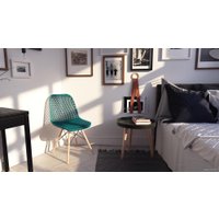 Журнальный столик LoftyHome Fig VC4017W-B (черный)