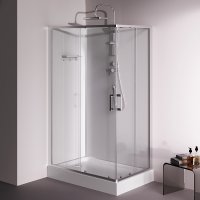 Душевая кабина AM.PM Above 120x80 W9XC-403-12080MT (хром матовый/прозрачное стекло)