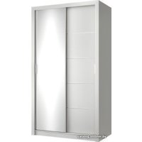 Шкаф распашной Anrex Lyon 120 (серый)