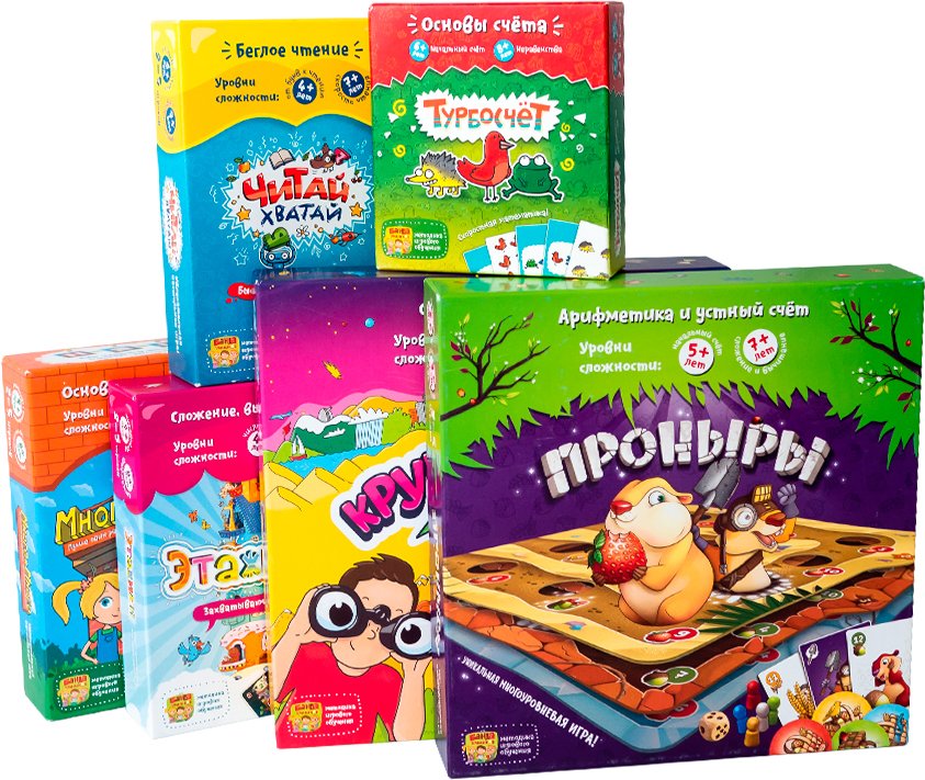 

Настольная игра Банда умников Иду в школу УМ509