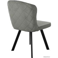 Стул DikLine 219 поворотный (B22 серый/ножки черные)