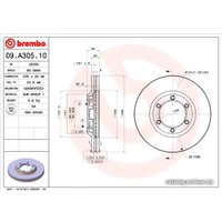  Brembo 09A30510