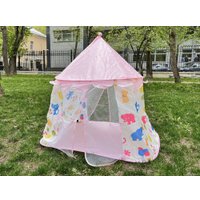 Игровая палатка Sharktoys Шатер полянка 15900001 (розовый) в Лиде