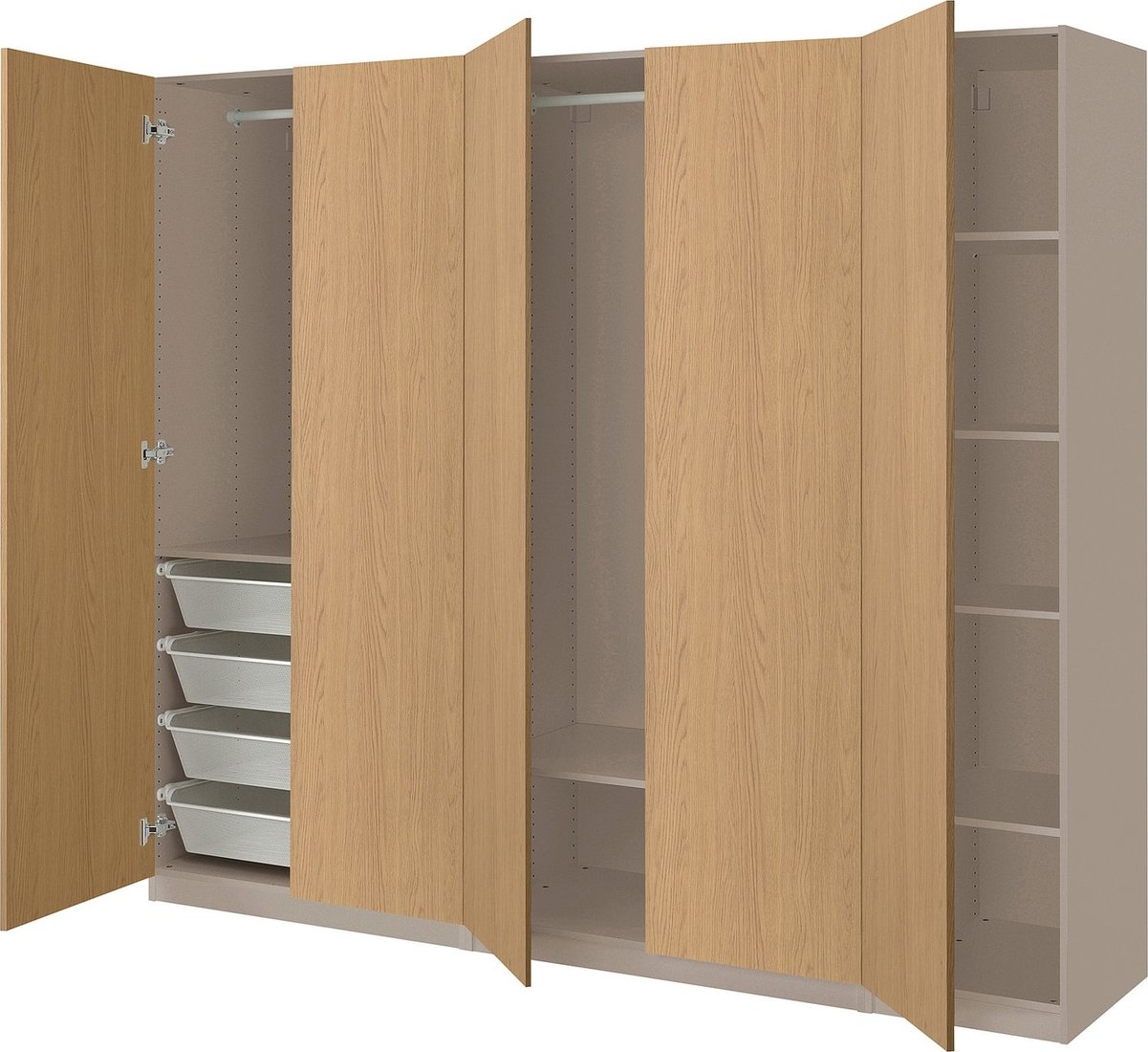 

Шкаф распашной Ikea Pax/storklinta s69562880