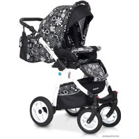 Универсальная коляска Riko Nano Flower Collection (2 в 1, 15)