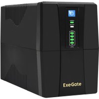 Источник бесперебойного питания ExeGate Power Back BNB-1000.LED.AVR.4C13.RJ.USB
