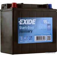 Мотоциклетный аккумулятор Exide EK151 (15 А·ч)