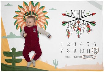 Плед МиМиМи Индеец ФПЛ27 96х136 см