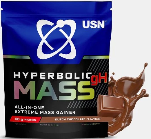 

Гейнер USN Hyperbolic Mass All-in-one (1000г, шоколад)
