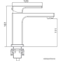 Смеситель Gappo G1017-9