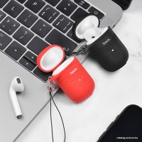 Bluetooth гарнитура Hoco E39 (для левого уха, белый/черный)