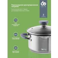 Набор кастрюль Domfy Cucina DKM-CW108