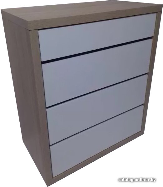 Комод Анрат К 600 (дуб сонома/белый)