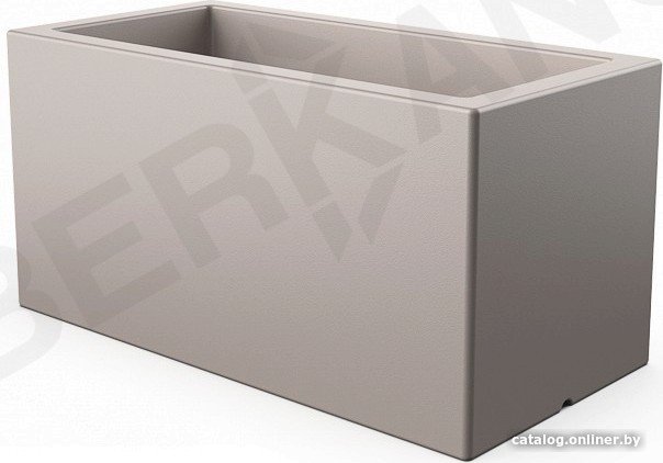 Кашпо Berkano Cubric 40*100 DB (кофейный)