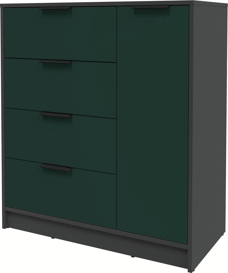 

Тумба Интерлиния Концепт КТ-Т90 Глосс (антрацит/изумруд)