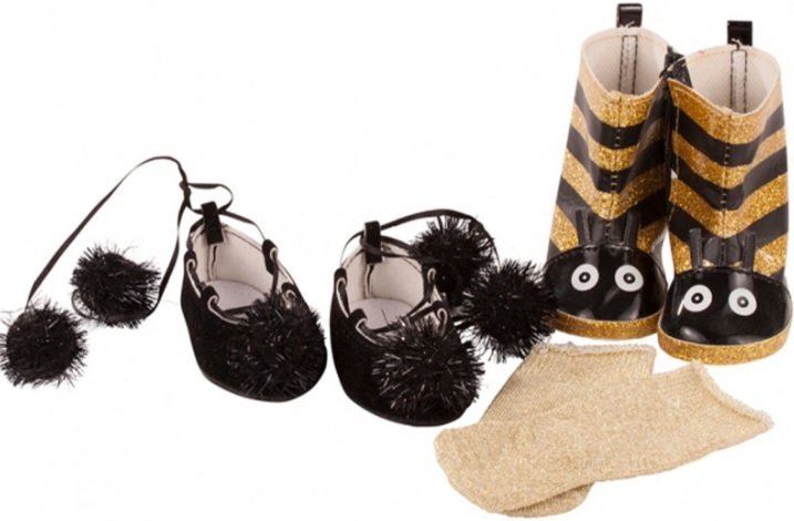 

Одежда для кукол Gotz Обувь Пчелки 3403234