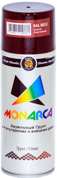 

Акриловая грунтовка Monarca Акриловый (520 мл, красно-коричневый)