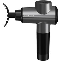 Перкуссионный массажер M&Gun 8000 Pro (серый металлик)