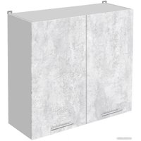 Шкаф навесной Артём-Мебель 800мм СН-114.29 (ДСП бетон спаркс лайт)