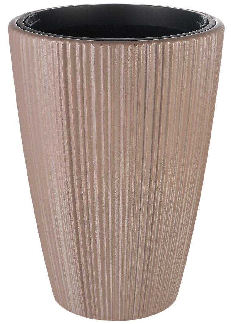 

Кашпо Эльфпласт Tocco EP667 (серо-коричневый)