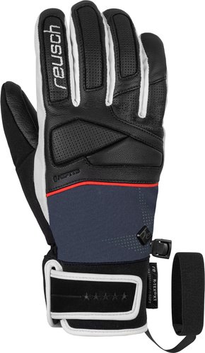 Горнолыжные перчатки Reusch Mikaela Shiffrin R-Tex XT 6131254-7787 (р-р 7.5, black/dress blue)