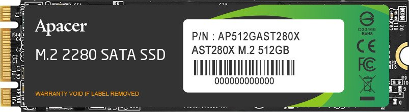 SSD Apacer AST280X 512GB AP512GAST280X-1