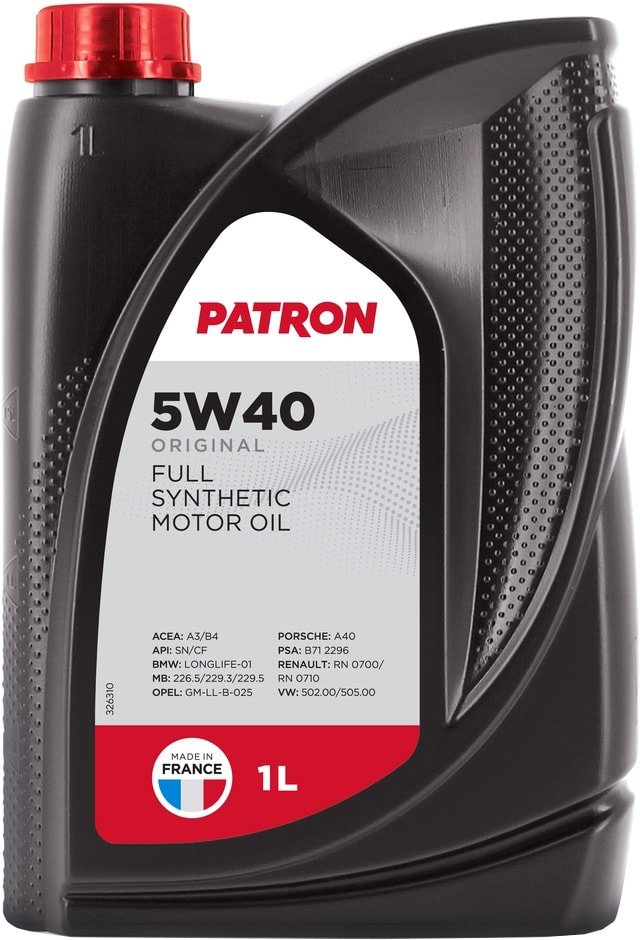 

Моторное масло Patron 5W-40 1л
