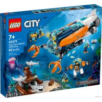 Конструктор LEGO City 60379 Глубоководная исследовательская подводная лодка