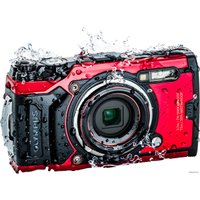 Фотоаппарат Olympus Tough TG-6 (красный)