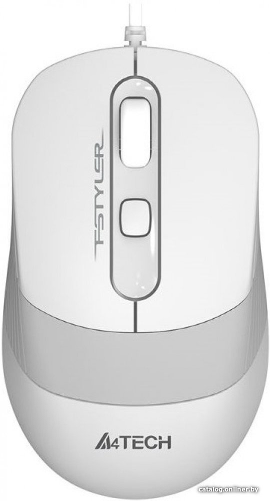 Мышь A4Tech Fstyler FM10 (белый/серый)