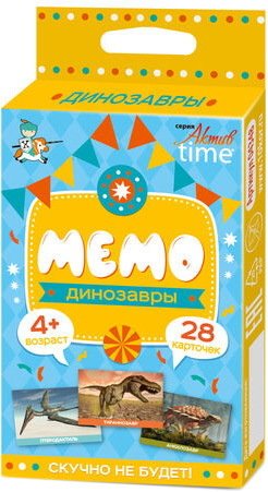

Настольная игра Десятое королевство Мемо. Динозавры. Серия АКТИВ time 04348