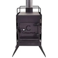 Свободностоящая печь-камин Следопыт Heavy средняя (с экранами, угловыми трубами и грибком) PF-SW-08