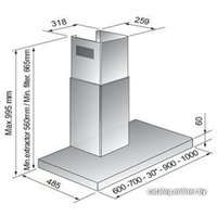 Кухонная вытяжка Korting KHC9957X