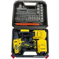 Дрель-шуруповерт Edon AD-12 1002010341 (с 2-мя АКБ, кейс, набор оснастки)