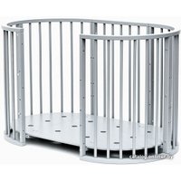 Кроватка-трансформер Bambini М.01.10.14 (серый)