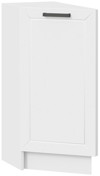 

Шкаф напольный Трия Лорас 1Н3Т (белый/холст белый)