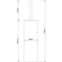 Ершик для унитаза Lauter 21SH8028