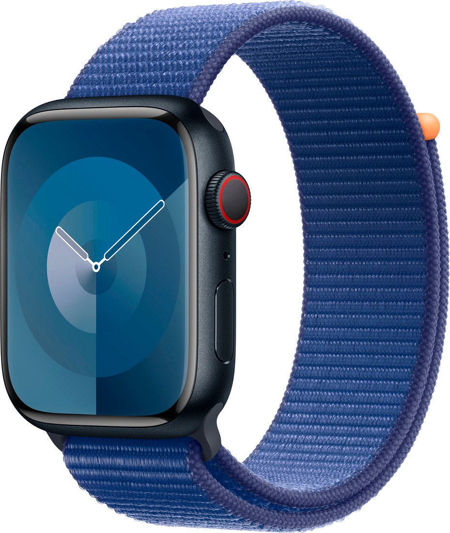 

Ремешок Apple Sport Loop MW4P3 (45 мм, синий океан, размер R)