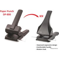 Дырокол Kangaro DP-800 63 л (черный)