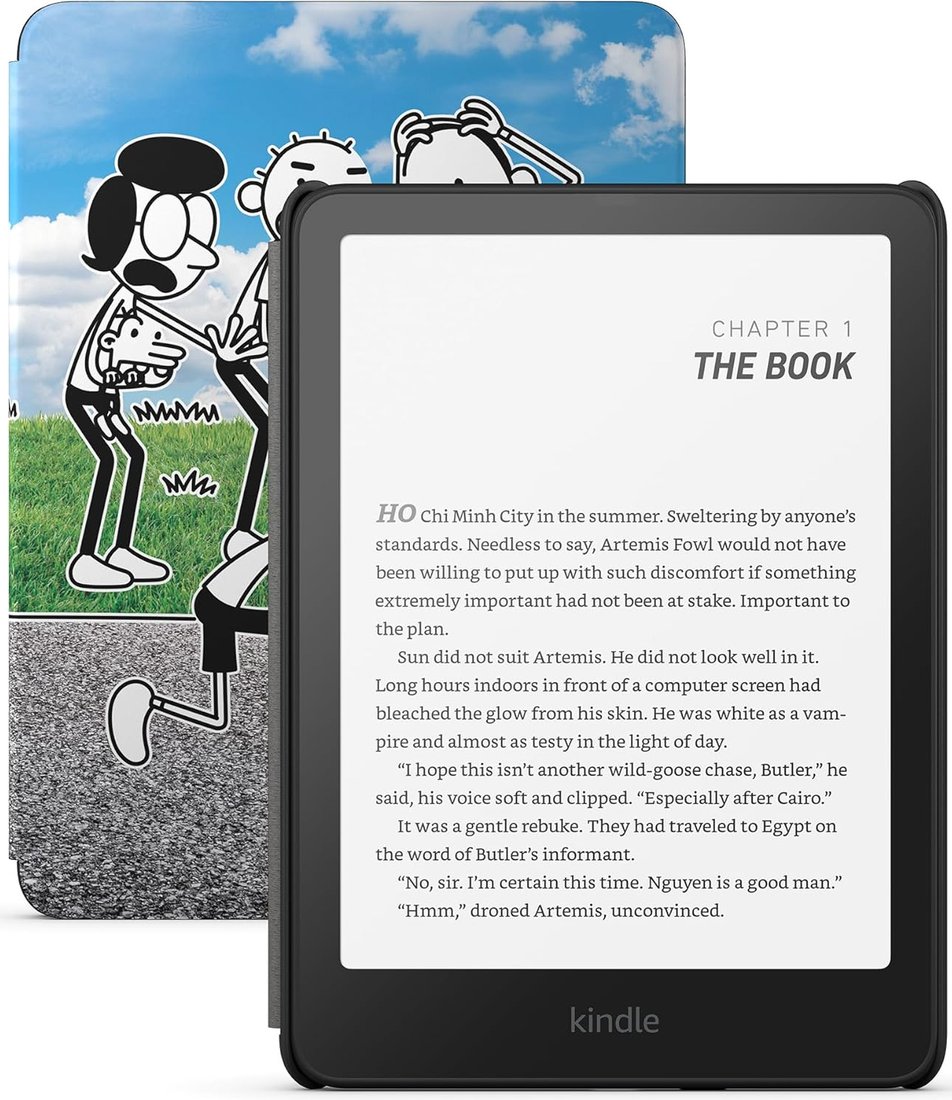 Электронная книга Amazon Kindle Paperwhite Kids 2024 16GB (Diary of a Wimpy Kid)