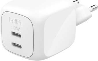 Сетевое зарядное Belkin WCH019KQWH (белый)