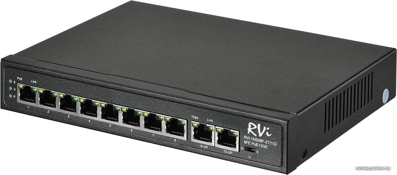 

Неуправляемый коммутатор RVi 1NS08F-2T (1G)