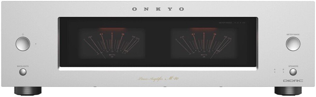 Усилитель мощности Onkyo M-80 (серебристый)