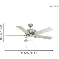 Вентилятор Eglo Ballina 35078